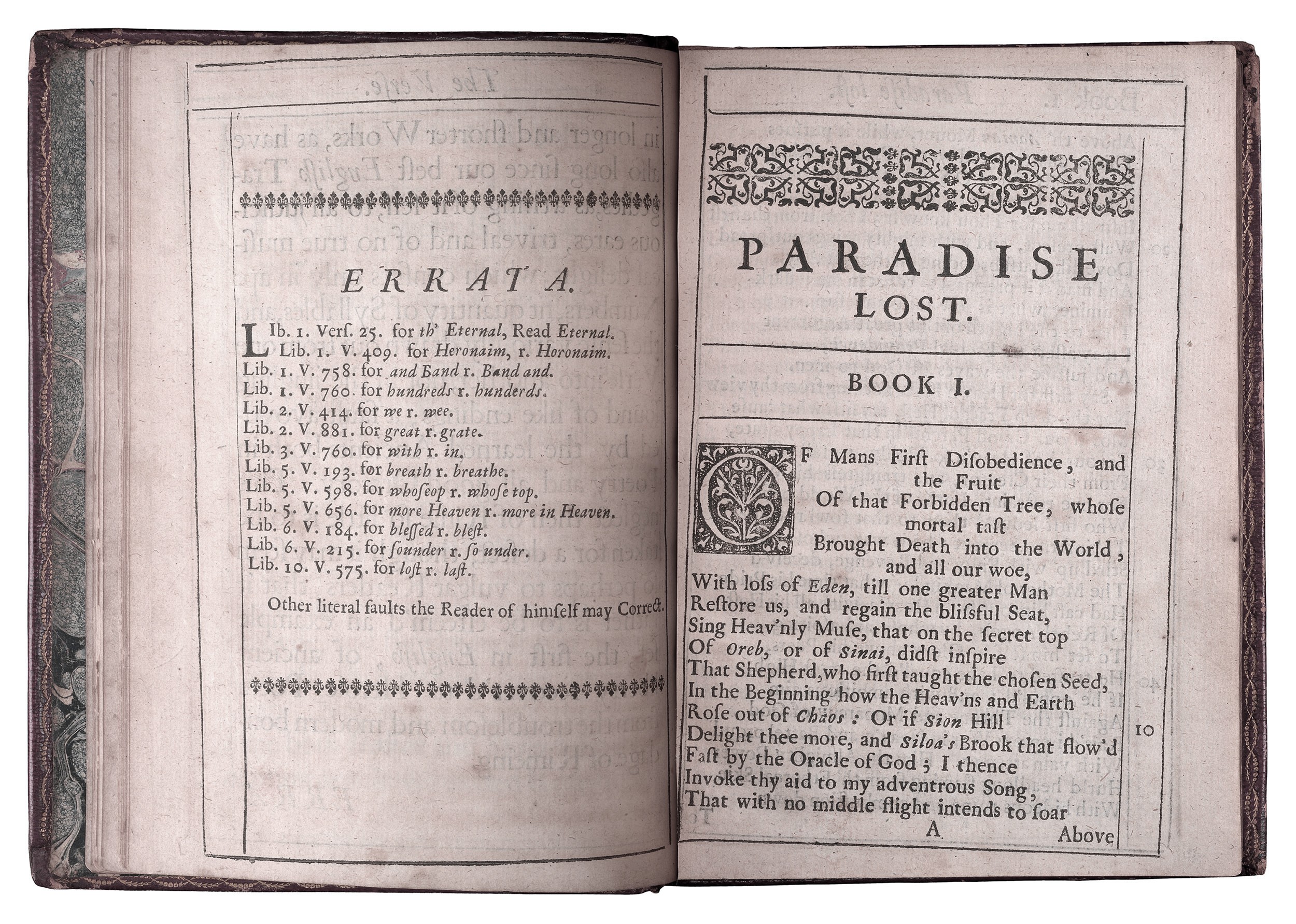 Photo of Paradise Lost book.